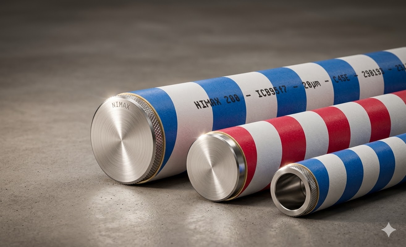 Sert Krom Kaplı Mil — Flutecnica