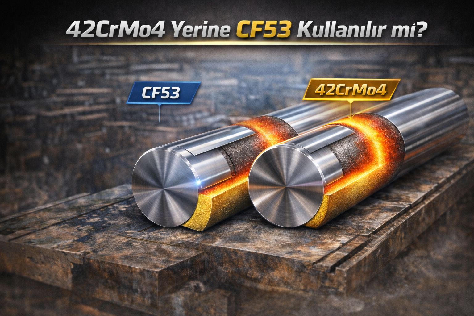 42CrMo4 Yerine CF53 Kullanılır mı?